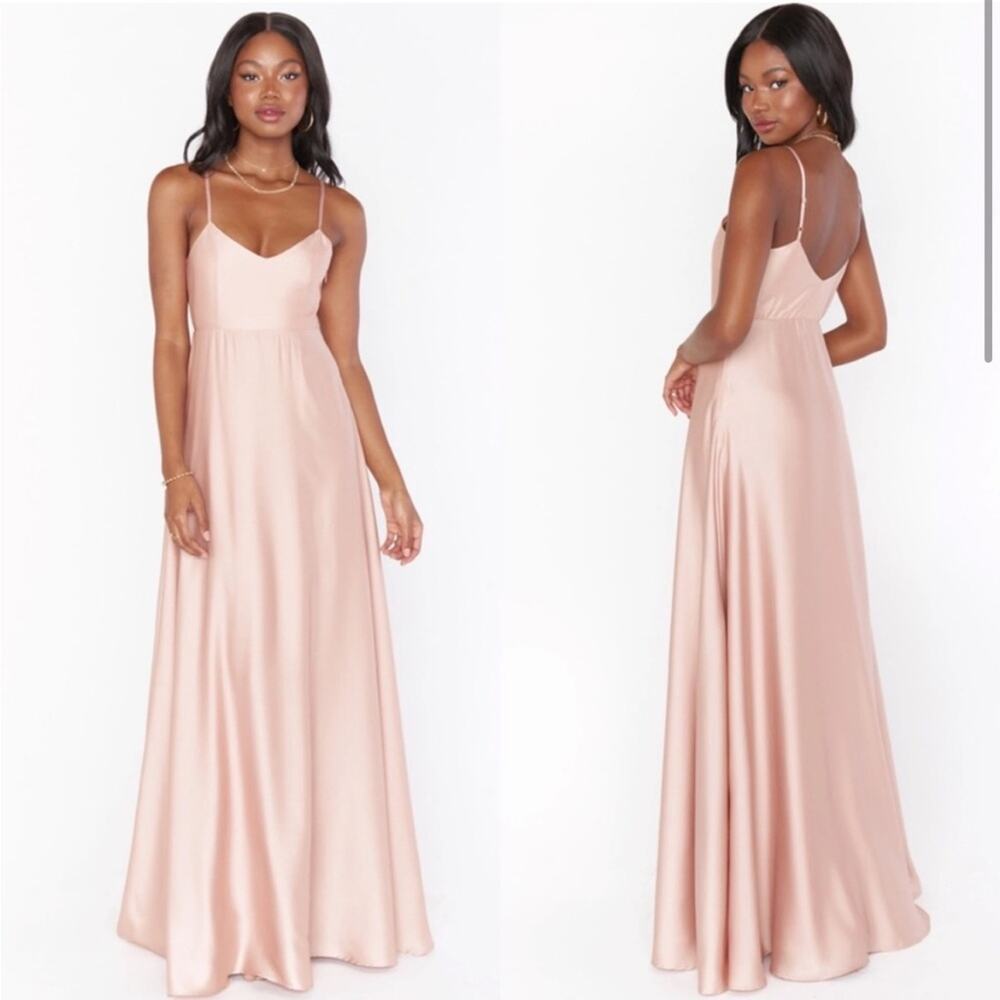 Show Me Your MuMu Pink Maxi Dress
